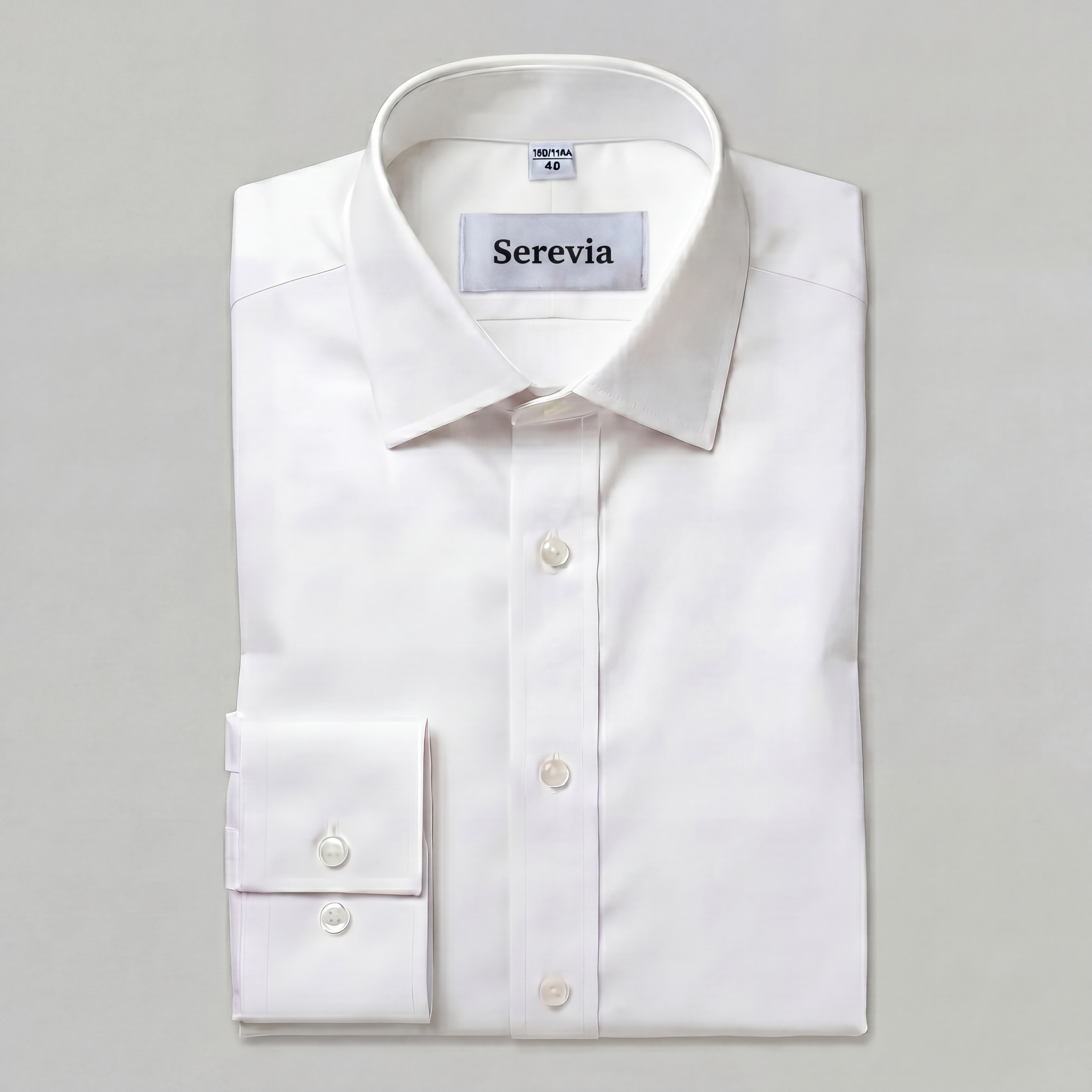 Camicia Antipiega a Taglio Aderente