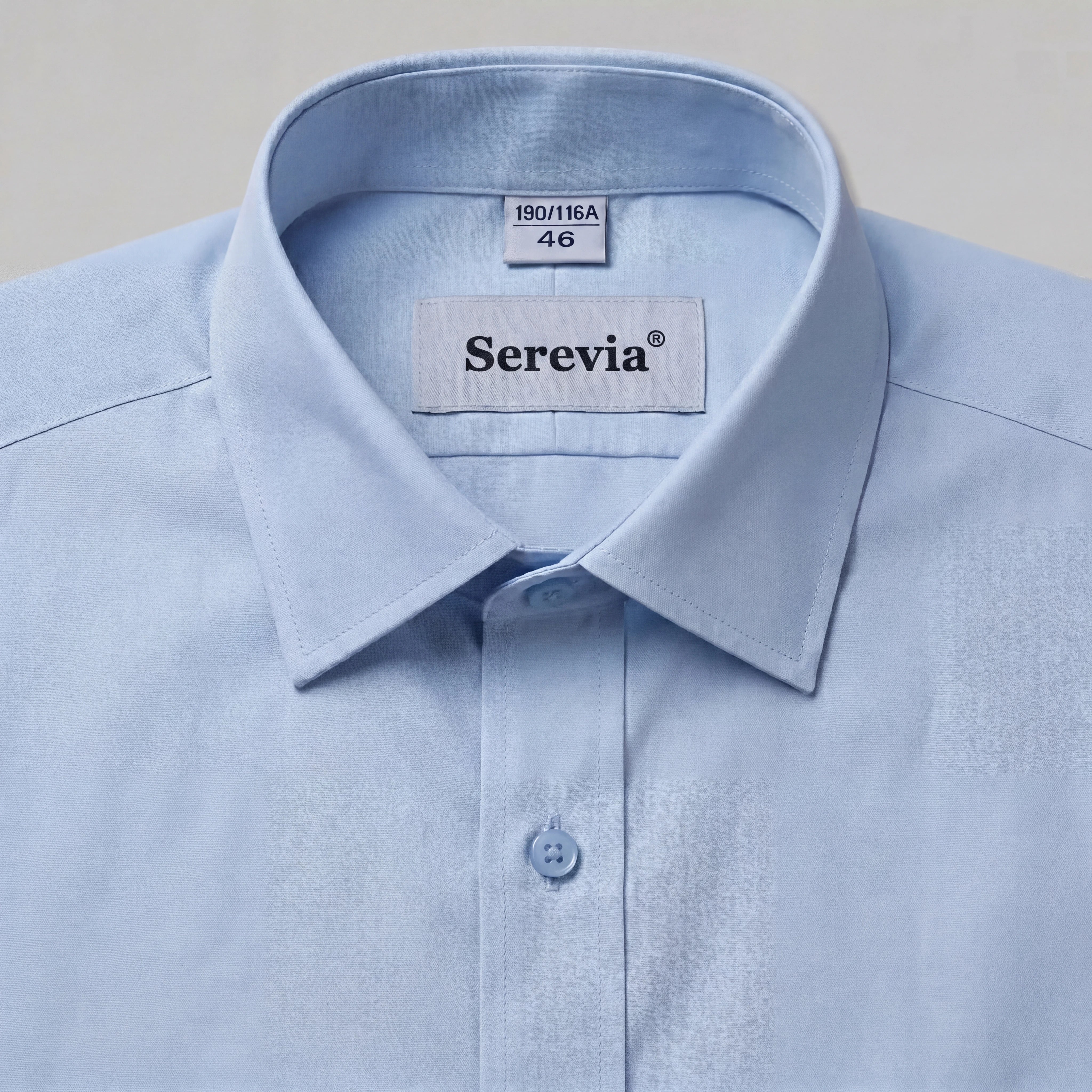 Camicia Antipiega a Taglio Aderente