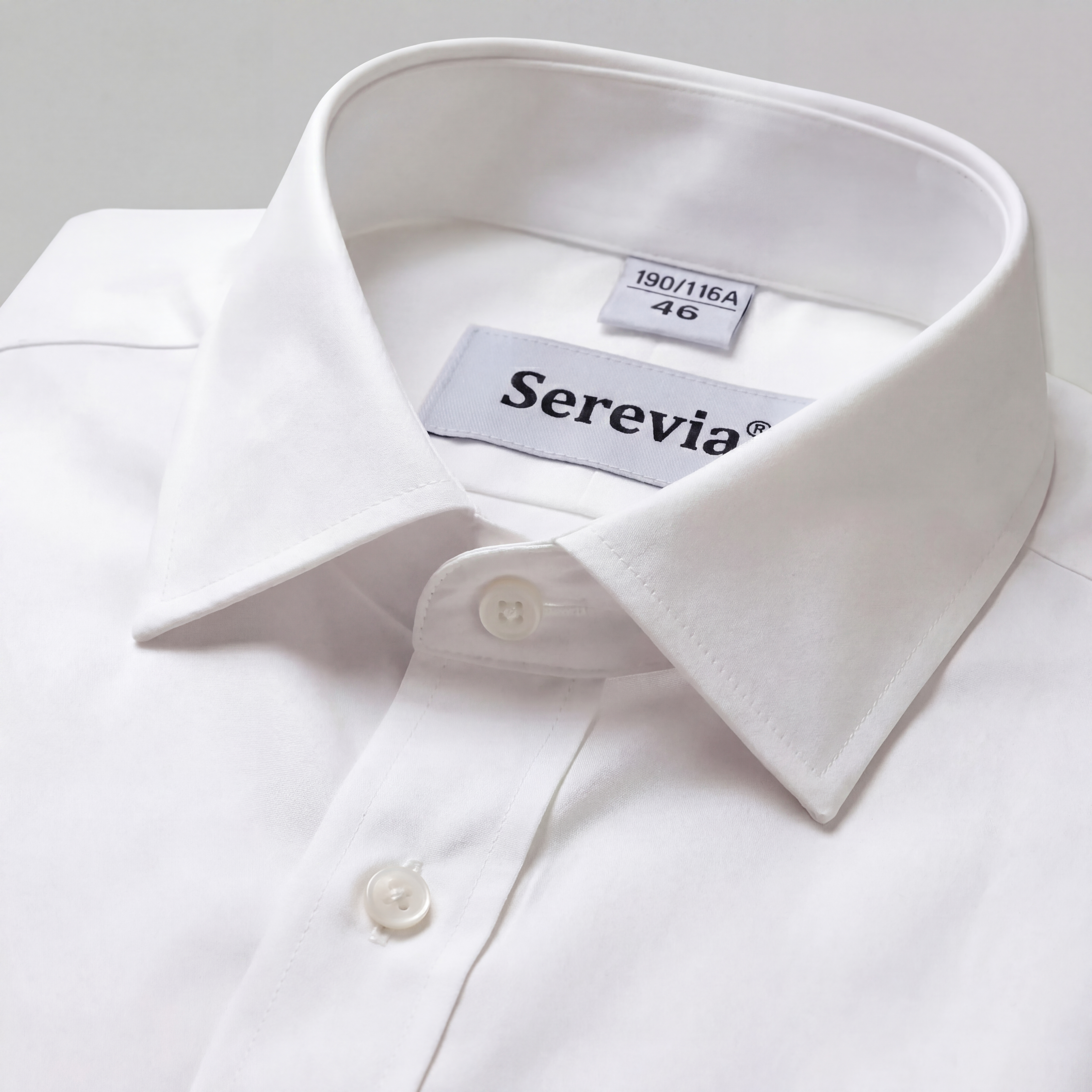 Camicia Antipiega a Taglio Aderente